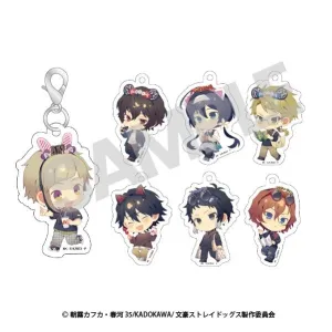 Bungo Stray Dogs Trading Chibi Character Acrylic Charm Fuji-Q Highland