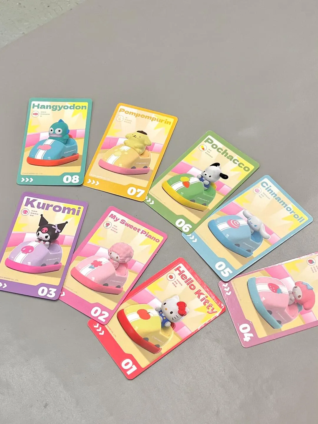 Cartoon Figure Bumper Car Blind Box