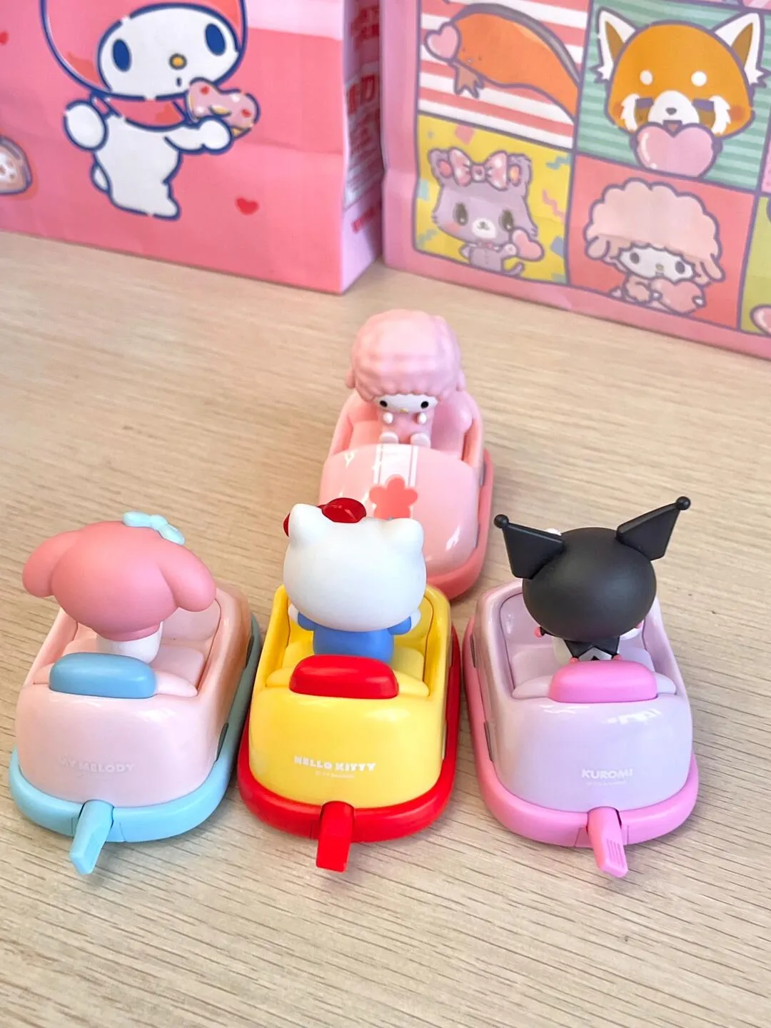 Cartoon Figure Bumper Car Blind Box