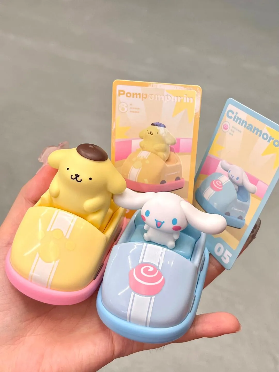 Cartoon Figure Bumper Car Blind Box