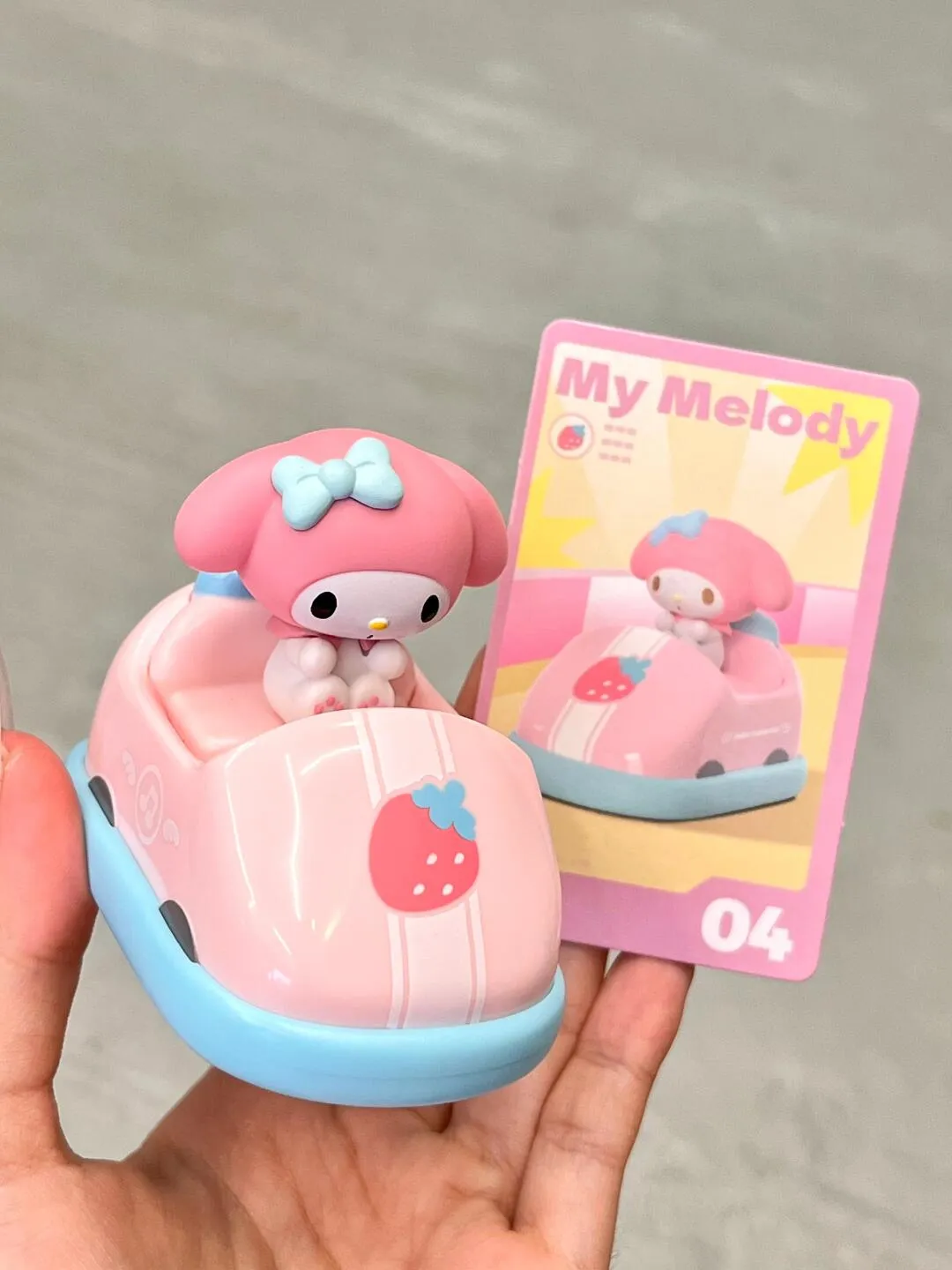 Cartoon Figure Bumper Car Blind Box