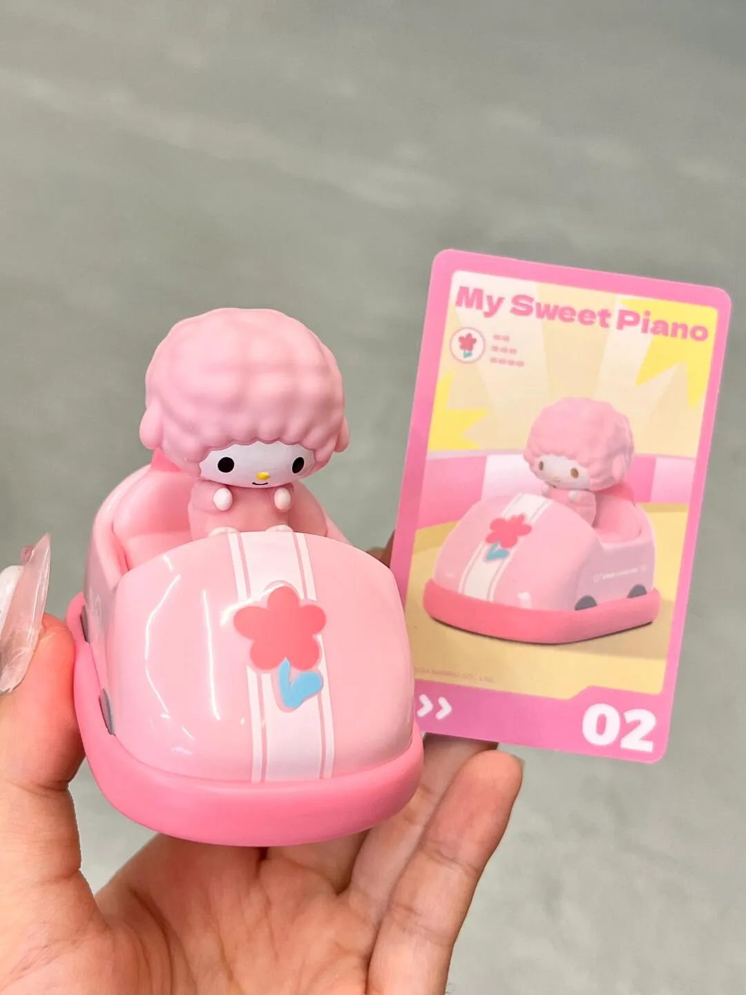 Cartoon Figure Bumper Car Blind Box