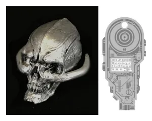 Cosmic Legions SILVER KEY /SILVER SKULL RETAILER INCENTIVE SET