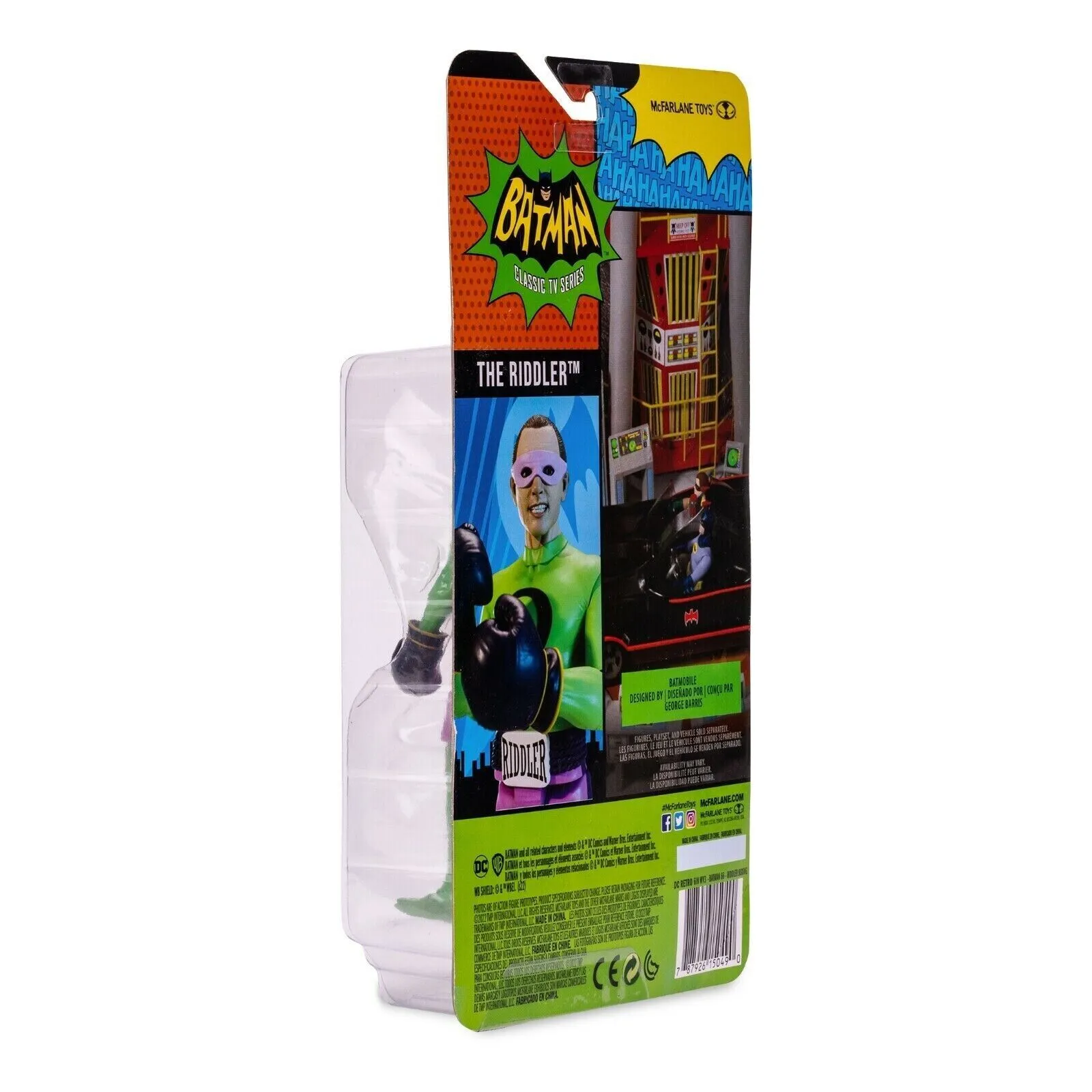 DC Comics Retro Action Figure Batman '66 The Riddler