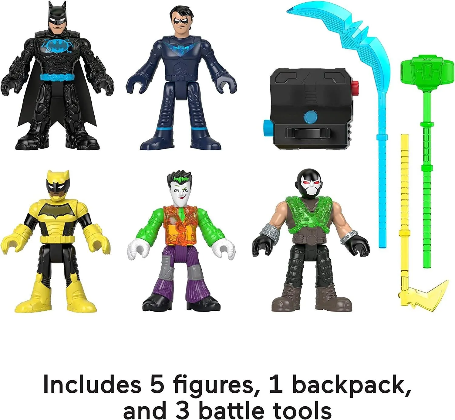 DC Playset with Supreheroes and Supervillains Batman World