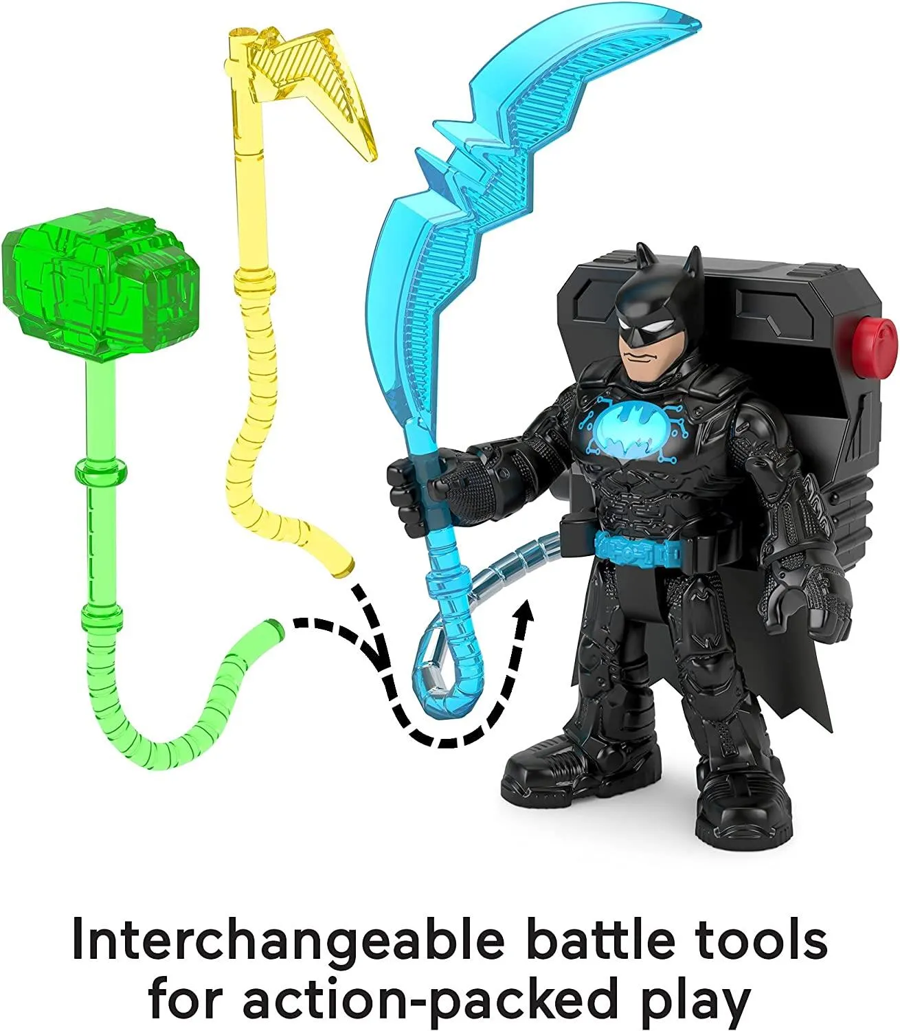 DC Playset with Supreheroes and Supervillains Batman World