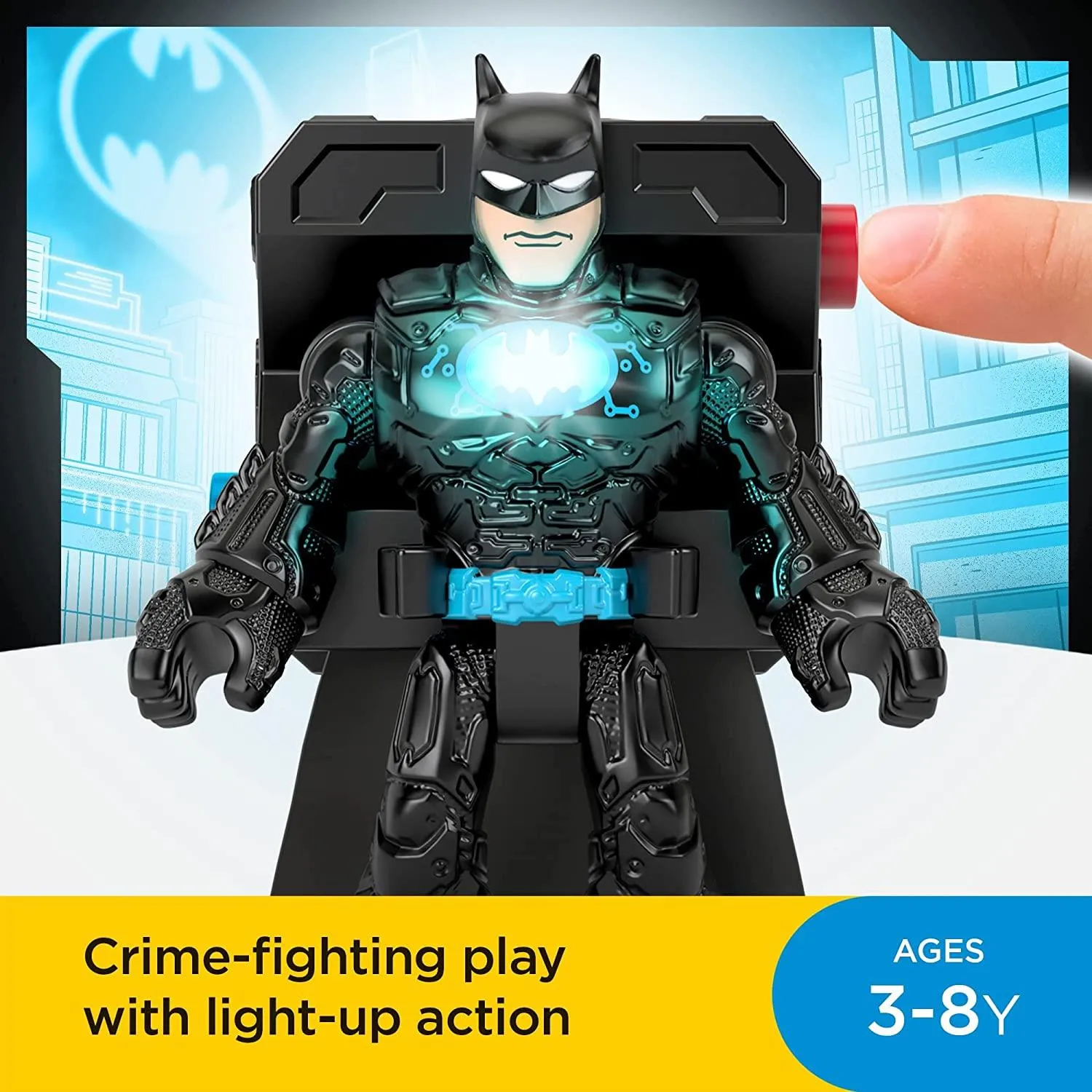 DC Playset with Supreheroes and Supervillains Batman World