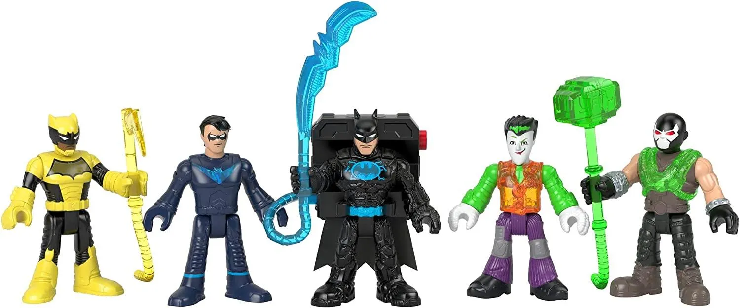 DC Playset with Supreheroes and Supervillains Batman World