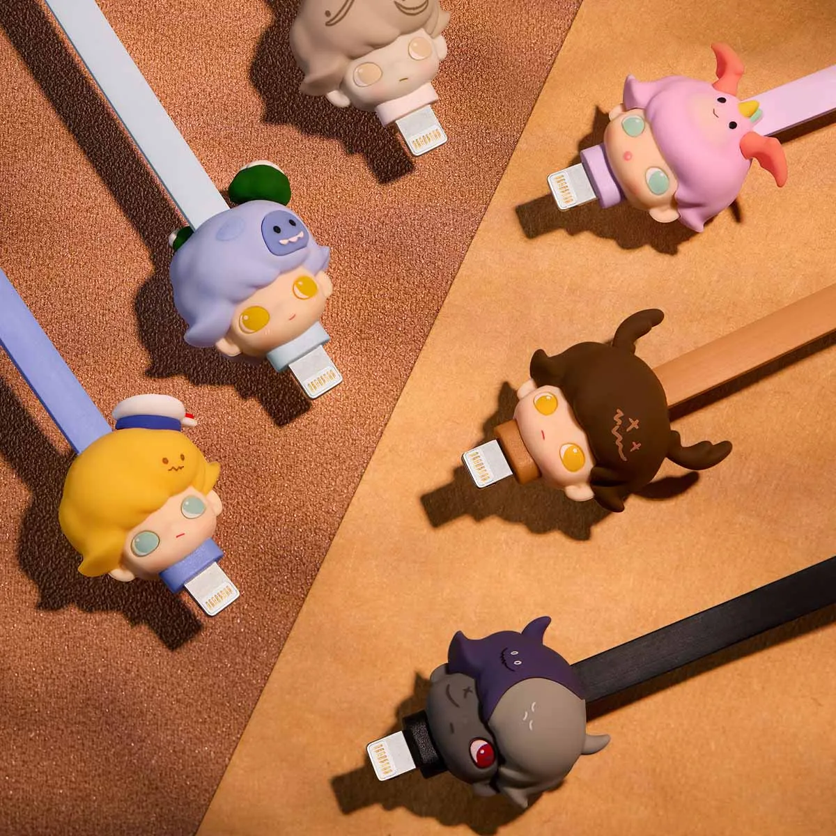 Dimoo No One's Gonna Sleep Tonight Series Cable Line Blind Box For Age 15 