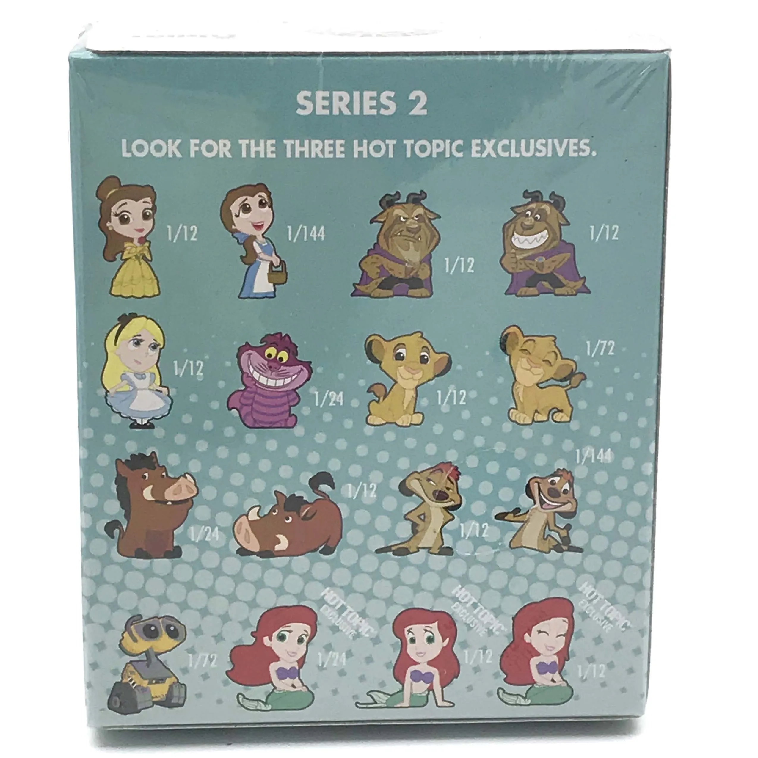 Disney Series 2 Mystery Minis [Hot Topic Exclusive]: (1 Blind Box)