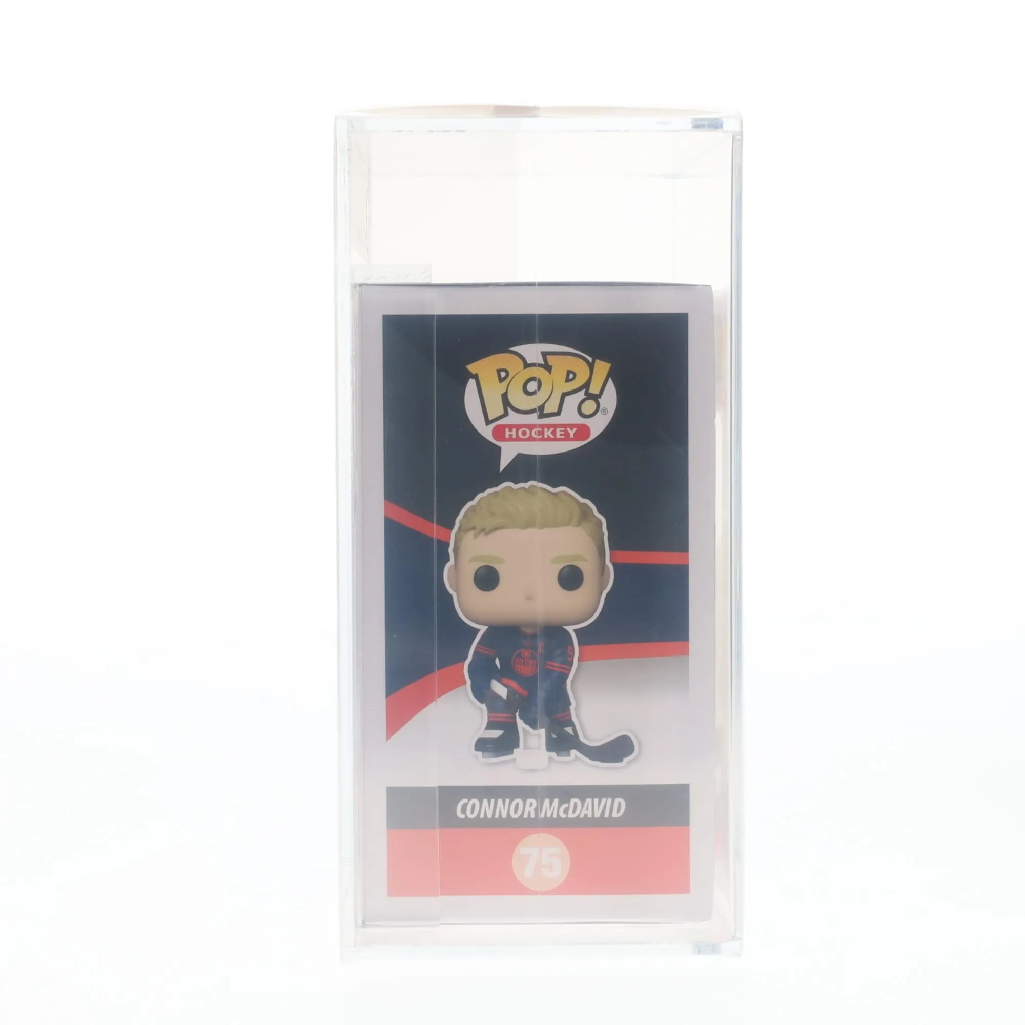Edmonton Oilers NHL Funko POP | Connor McDavid (Third Uniform) | Rated AFA 8.5
