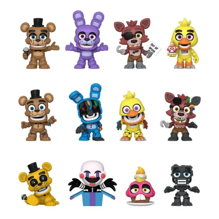 Five Nights at Freddy's 10th Year Anniversary Mystery Minis: [1 Case]