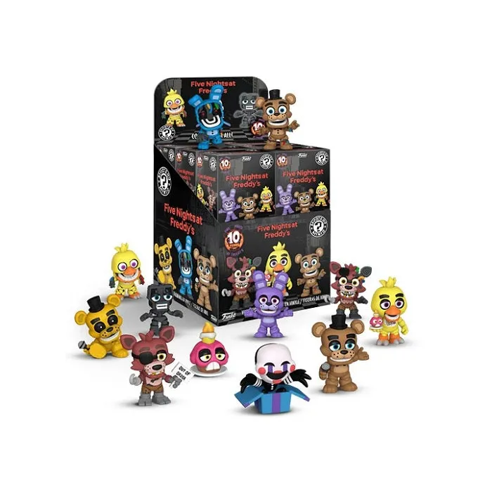 Five Nights at Freddy's 10th Year Anniversary Mystery Minis: [1 Case]