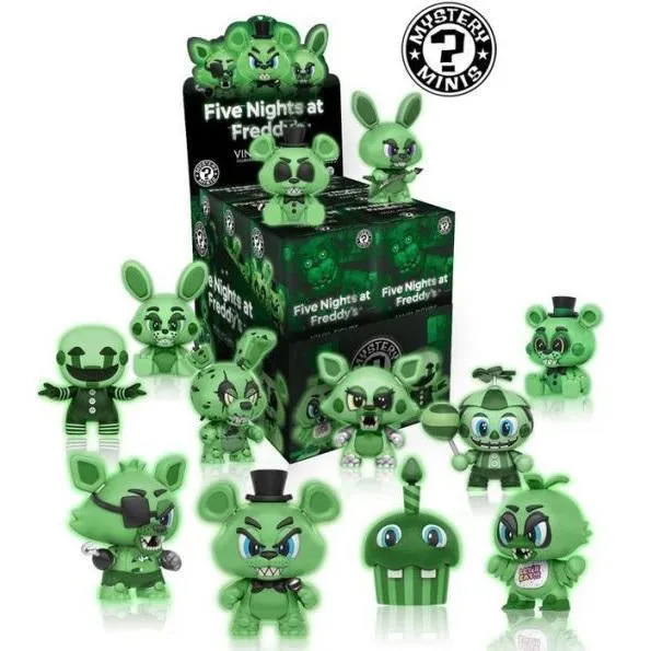 Five Nights at Freddy's Glow in the Dark Mystery Minis: (1 Blind Box)