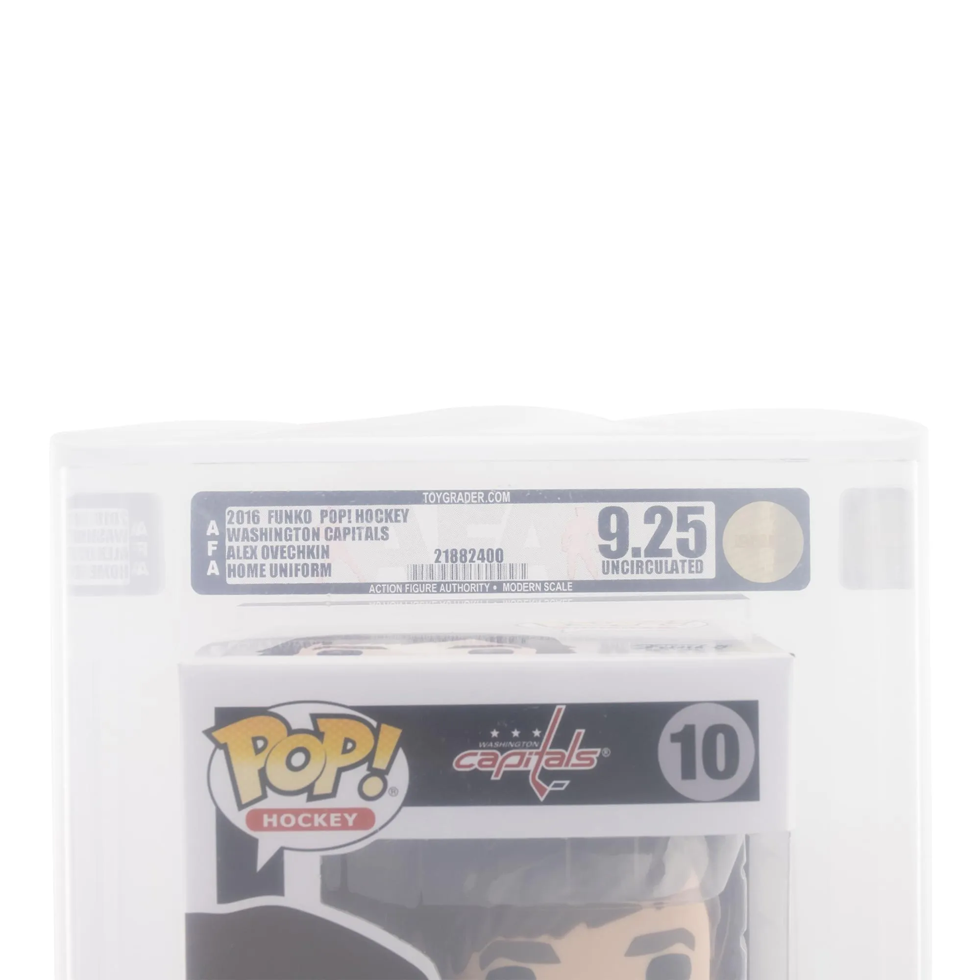 Funko POP! NHL Funko POP Vinyl Figure: Alex Ovechkin | Rated AFA 9.25
