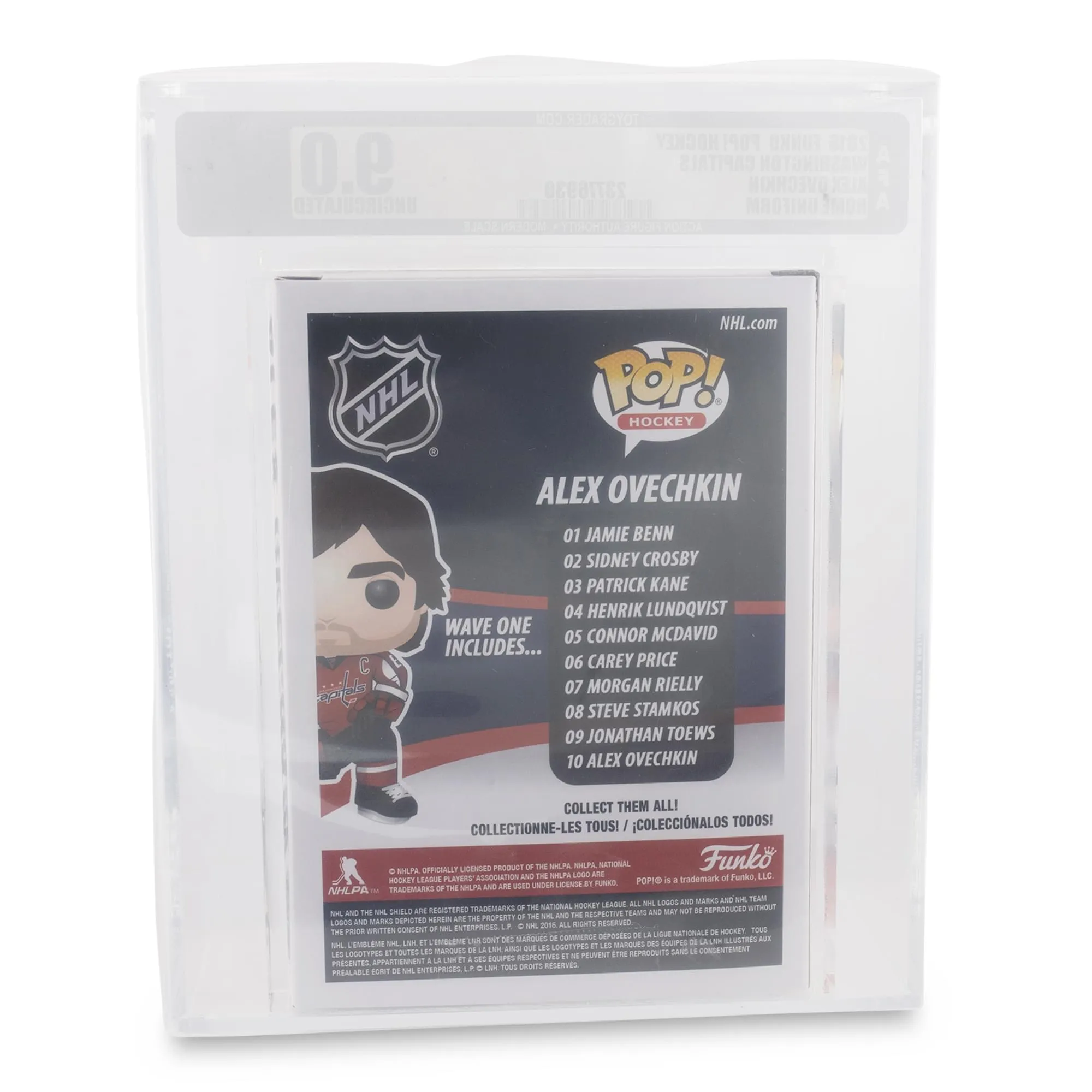 Funko POP! NHL Funko POP Vinyl Figure: Alex Ovechkin | Rated AFA 9