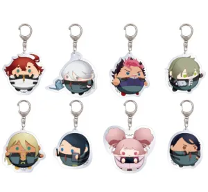 Fuwakororin Acrylic Key Ring - Gundam The Witch from Mercury (Pack of 8)