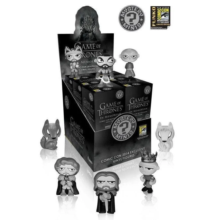 Game of Thrones In Memoriam Mystery Minis: Brown Carton [SDCC 2014 Exclusive] (Case of 12)