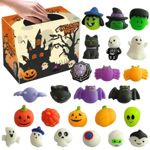 Halloween Cartoon Blind Box: Pumpkin, Bat, Spider Party Fun