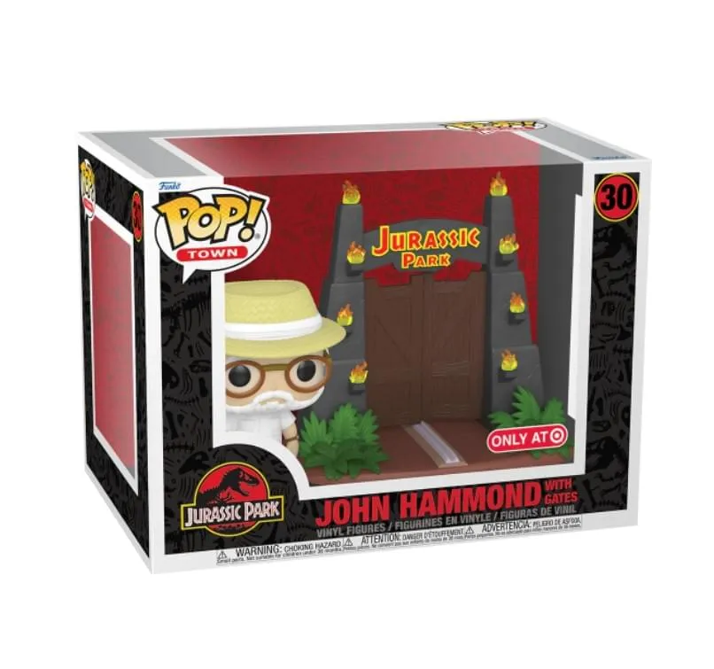Jurassic Park Funko POP Vinyl Figure | John Hammond with Gates