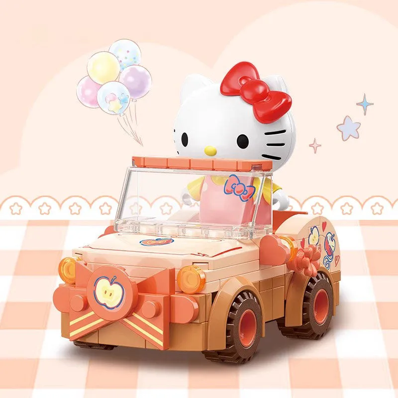 Kawaii Figure Surprising  Transportation Building Blocks Blind Box