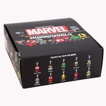 Kidrobot Marvel Munny Zipper Pulls Series 2: (Case of 20)