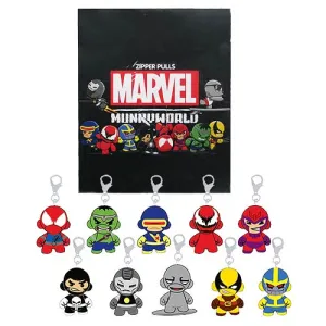 Kidrobot Marvel Munny Zipper Pulls Series 2: (Case of 20)