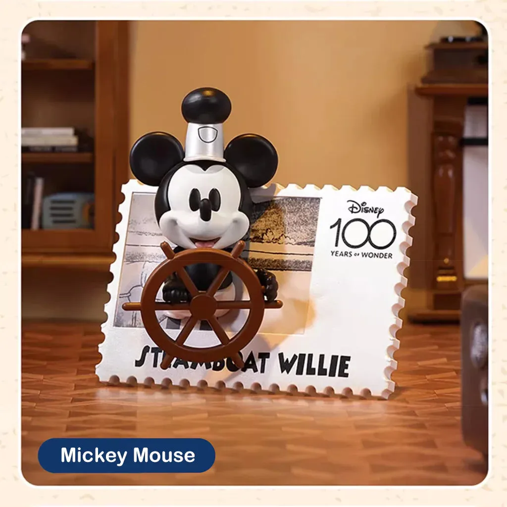 【NEW】MINISO Disney 100th Anniversary Retro Stamp Series Blind Box