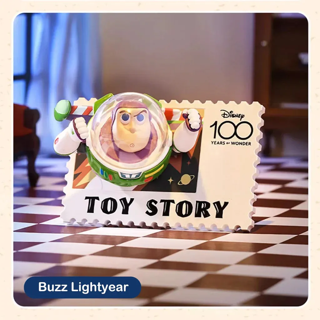 【NEW】MINISO Disney 100th Anniversary Retro Stamp Series Blind Box
