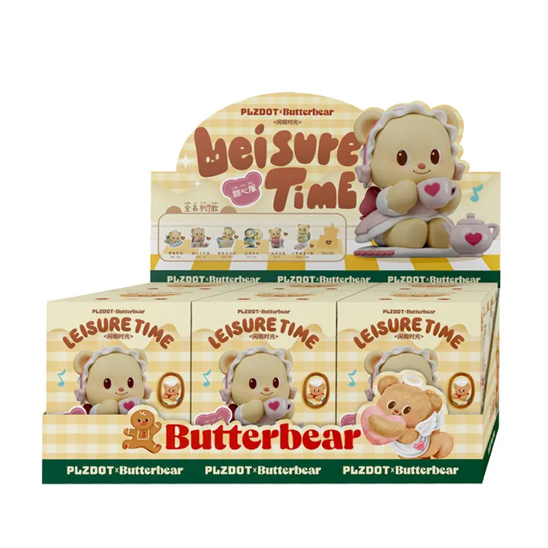 【NEW】Plzdot Butterbear Leisure Time Series Blind Box