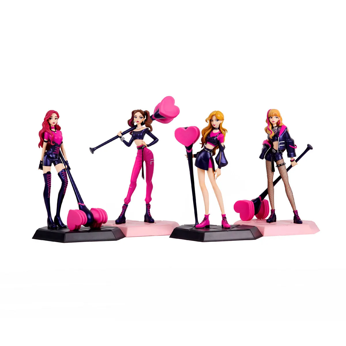 OT4 Combo Set |  BLACKPINK Collectible Figure [YG Official Licence]