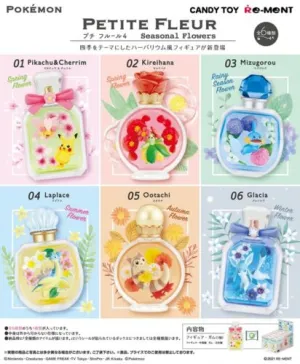 Pokemon Blind Box Petite Fleur "Seasonal Flowers" Re-Ment