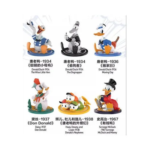 POP MART Disney Donald Duck 90th Anniversary Series Figures [1 Blind Box]