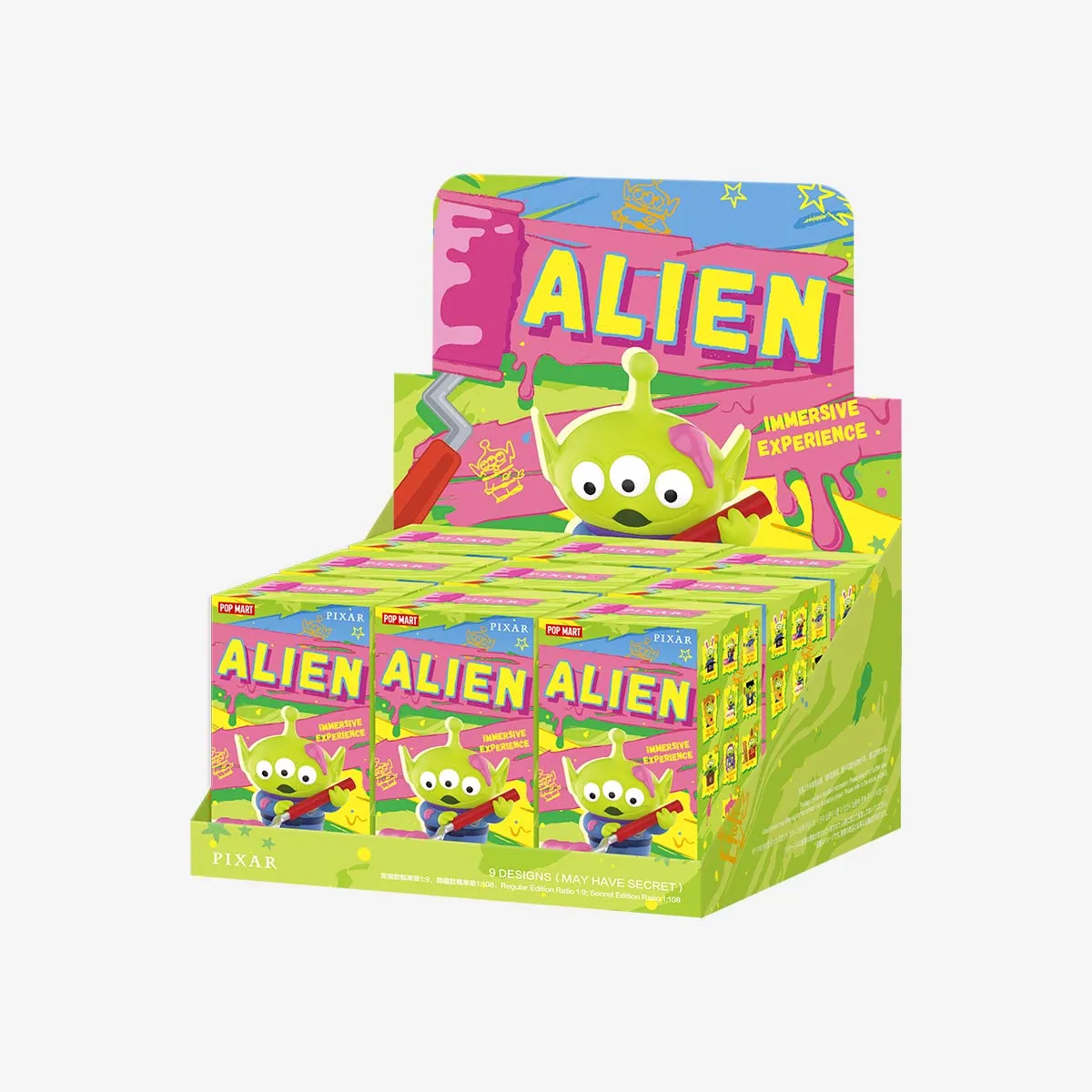POP MART Disney/Pixar Alien-Immersive Experience Series Figures [1 Blind Box]