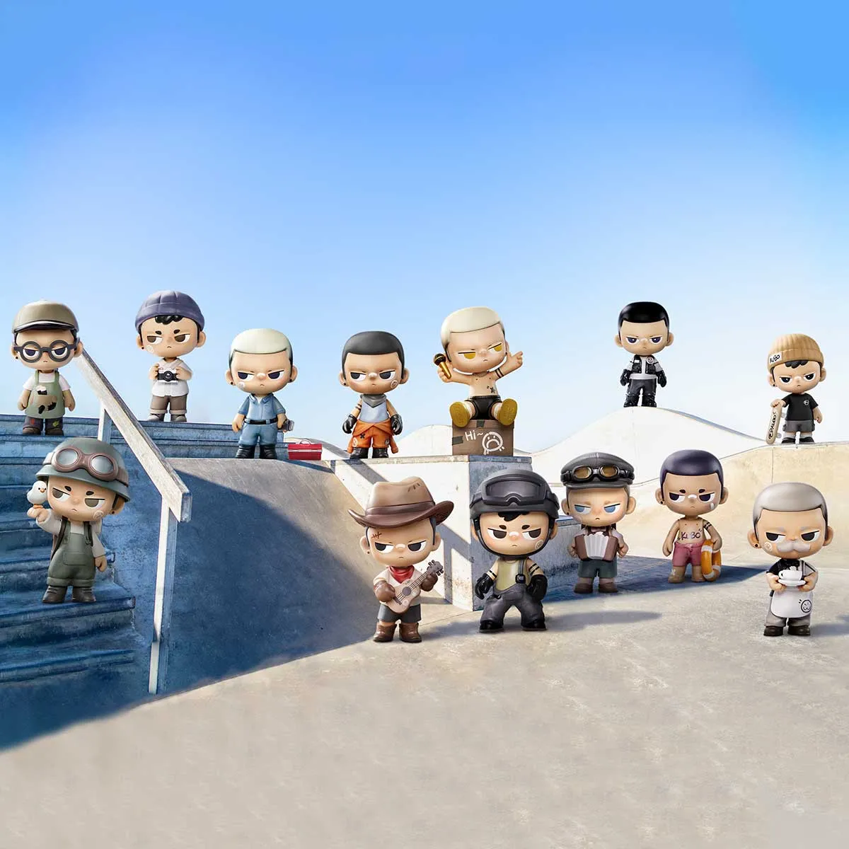 POP MART KUBO Walks of Life Series Figures [1 Blind Box]
