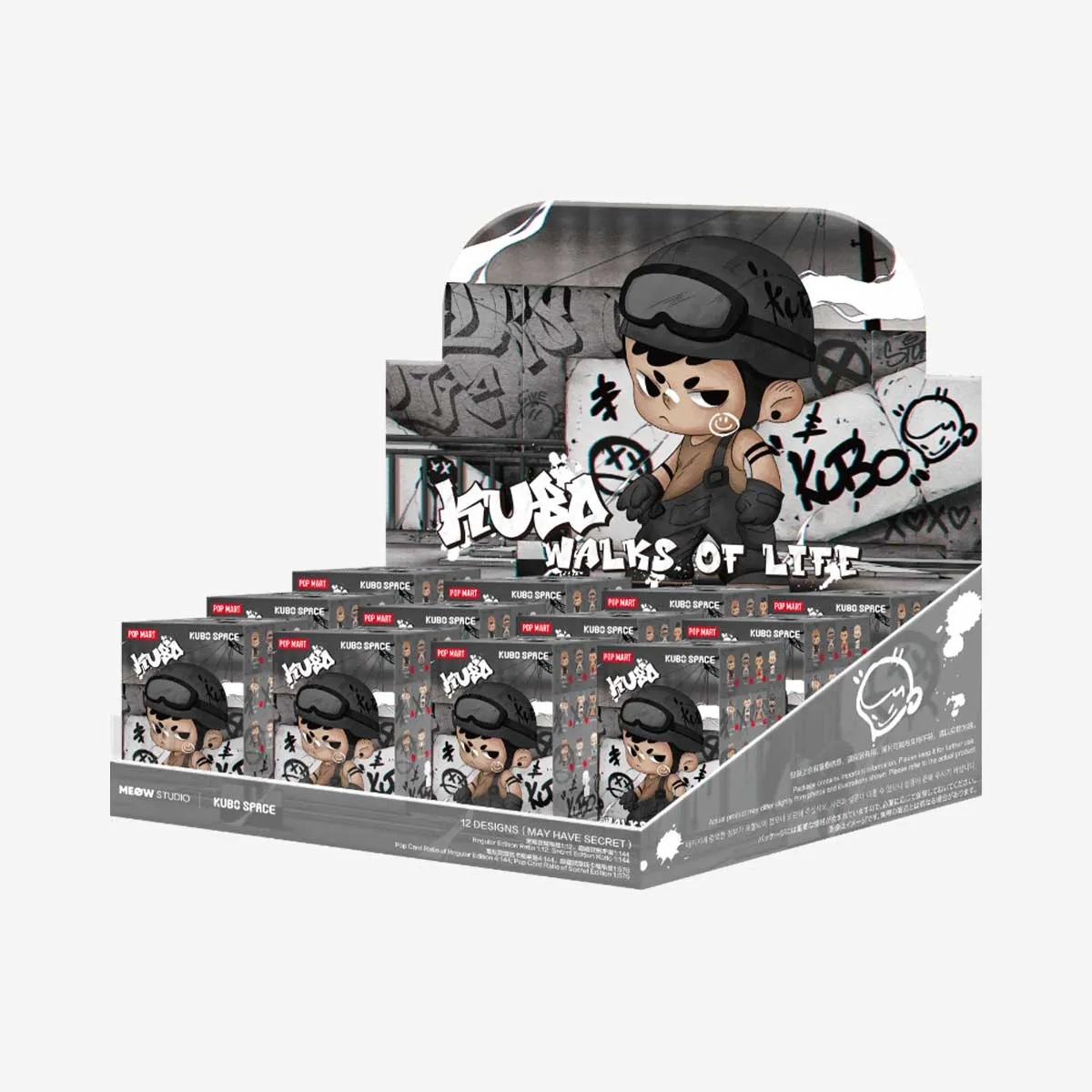 POP MART KUBO Walks of Life Series Figures [1 Blind Box]