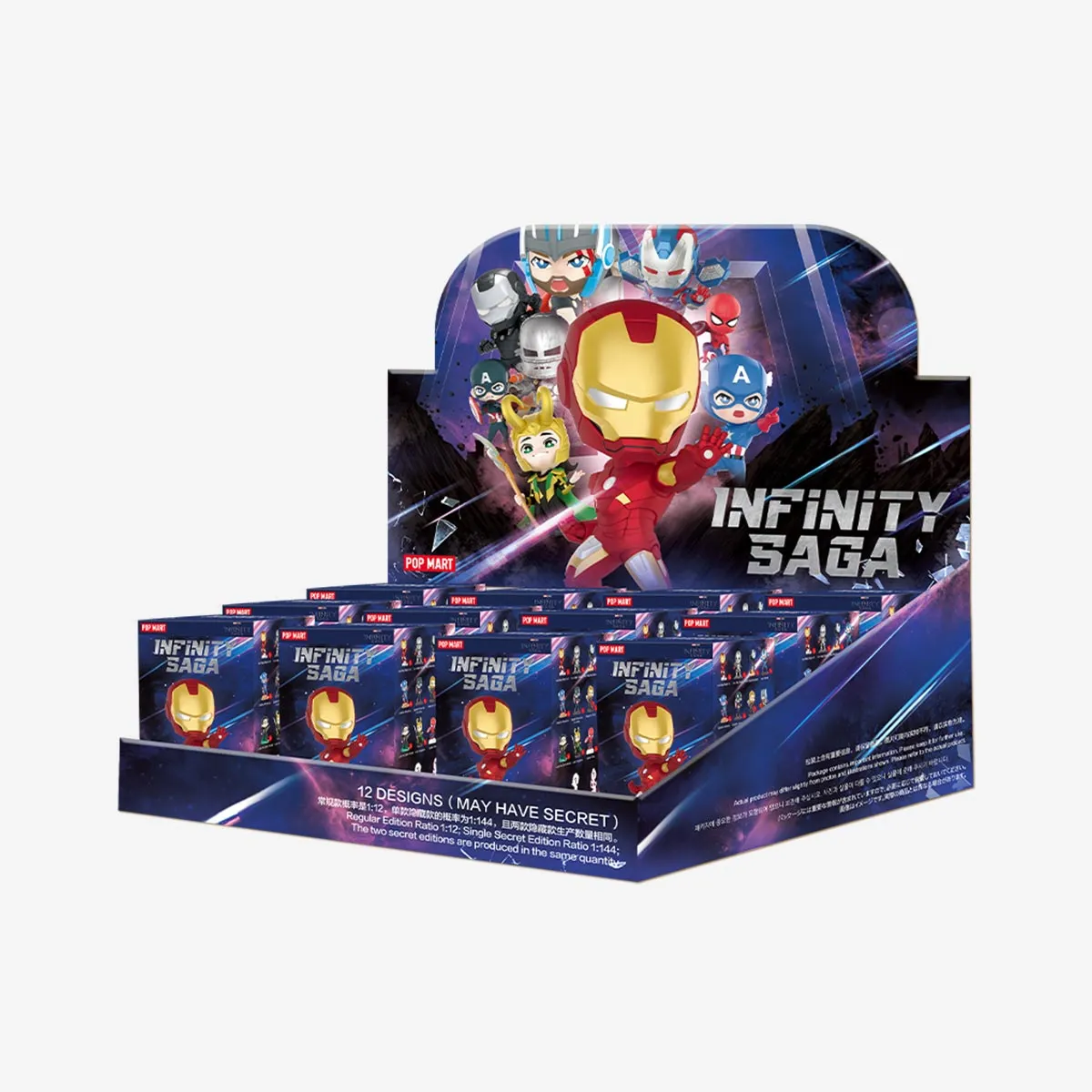 POP MART Marvel Infinity Saga Series Figures [1 Blind Box]