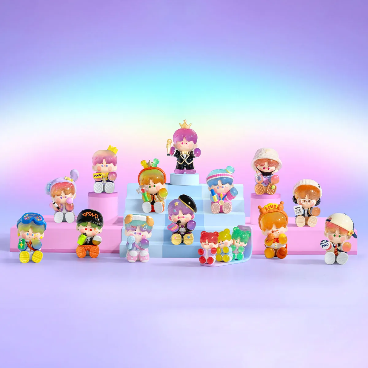 POP MART PINO JELLY Star Project Series Figures [1 Blind Box]