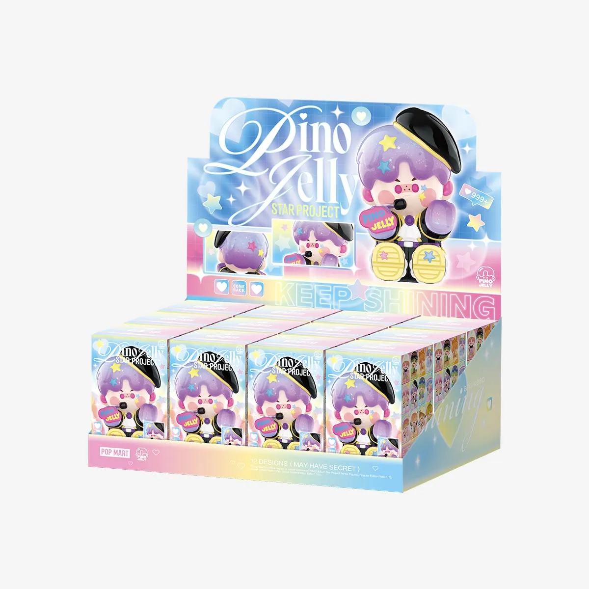 POP MART PINO JELLY Star Project Series Figures [1 Blind Box]