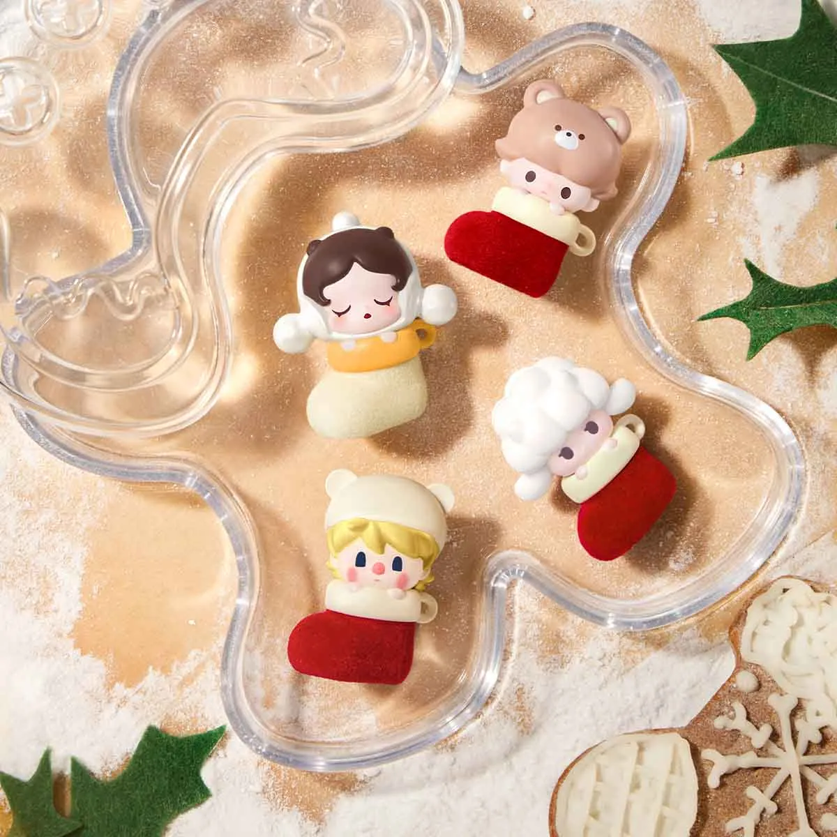 POP MART POP BEAN Christmas Sock Series Box Set