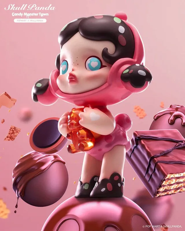 Pop Mart SKULLPANDA Candy Monster Town Blind Box