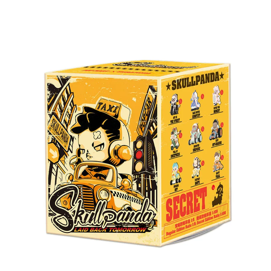 POP MART SKULLPANDA Laid Back Tomorrow Series Blind Box