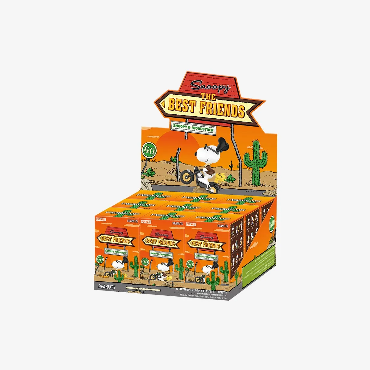 Pop Mart Snoopy The Best Friends Series Blind Box Figures