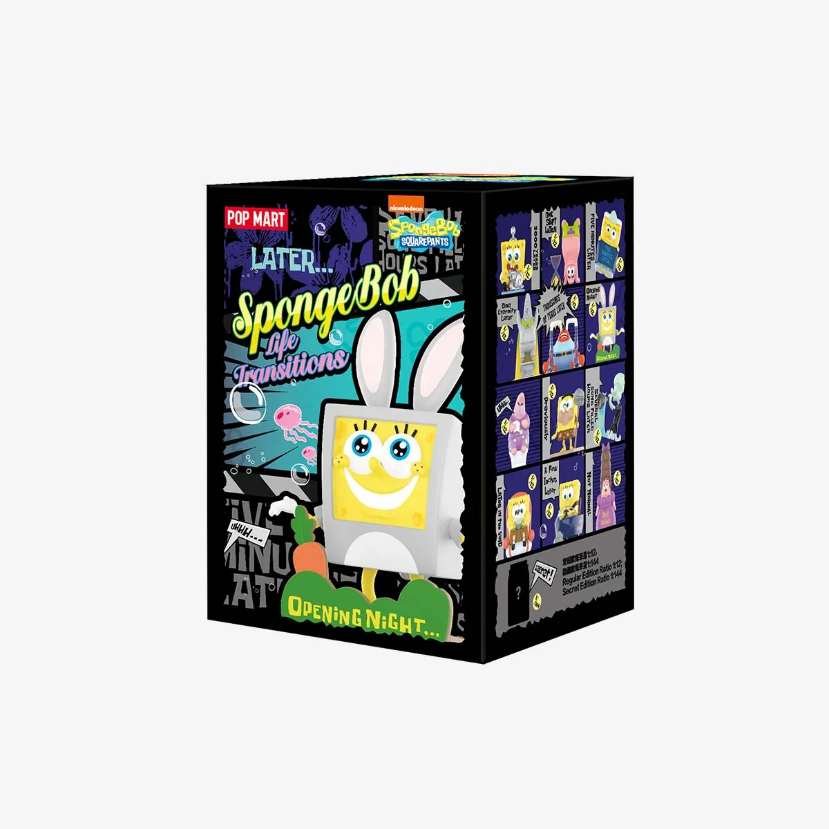 POP MART SpongeBob Life Transitions Series Figures [1 Blind Box]