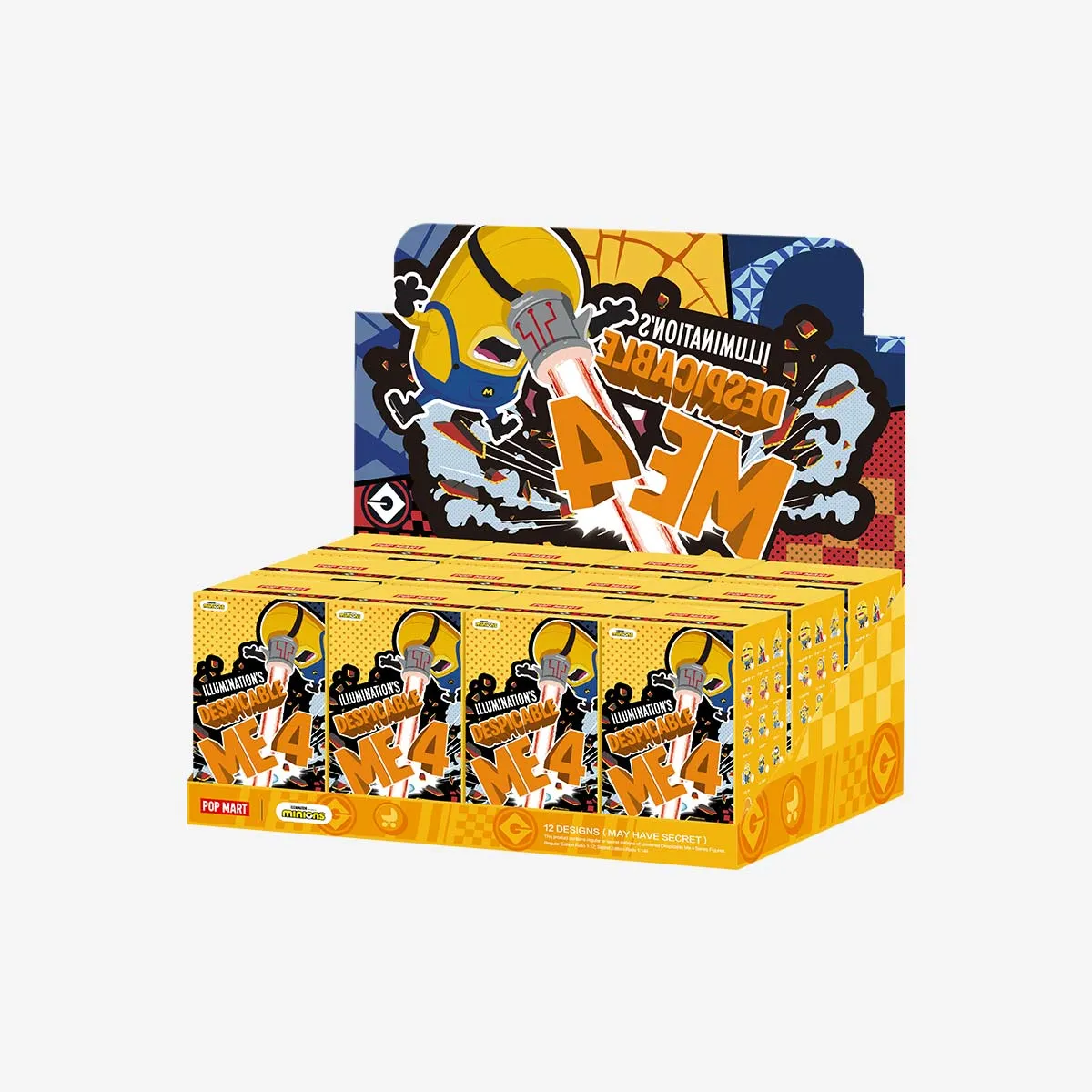 POP MART Universal Despicable Me 4 Series Figures [1 Blind Box]