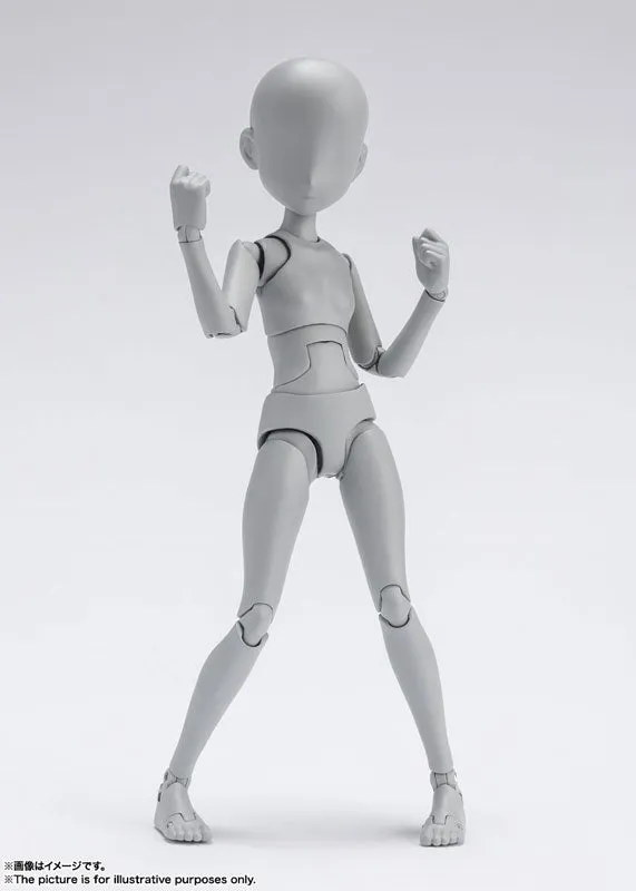 S.H.Figuarts Body Kun & Body Chan -Ken Sugimoril- Edition DX Set (Gray Color Ver.) Bundle