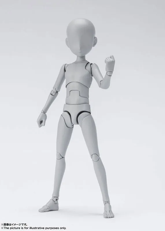 S.H.Figuarts Body Kun & Body Chan -Ken Sugimoril- Edition DX Set (Gray Color Ver.) Bundle