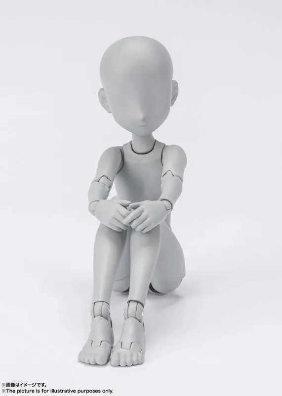 S.H.Figuarts Body Kun & Body Chan -Ken Sugimoril- Edition DX Set (Gray Color Ver.) Bundle