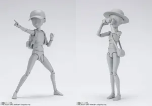 S.H.Figuarts Body Kun & Body Chan -Ken Sugimoril- Edition DX Set (Gray Color Ver.) Bundle
