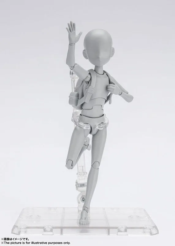 S.H.Figuarts Body Kun & Body Chan -Ken Sugimoril- Edition DX Set (Gray Color Ver.) Bundle